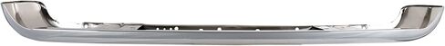 Garage-Pro Rear Bumper for Ford E-150 E-250 E-350 Super Duty 2005-2014, Chrome Steel, Automotive Exterior Accessories w/o Molding Holes, No Parking Aid Sensor in Saudi Arabia