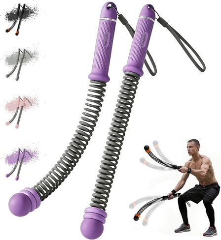 ENSFTF Soulyis New Ropeless Battle Ropes - Weighted Workout Rope with Removable Weight Rings for HIIT, Full-Body Exercise, Portable Fitness Equipment for Men & Women in Saudi Arabia