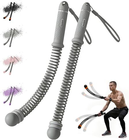 ENSFTF Soulyis New Ropeless Battle Ropes - Weighted Workout Rope with Removable Weight Rings for HIIT, Full-Body Exercise, Portable Fitness Equipment for Men & Women in Saudi Arabia
