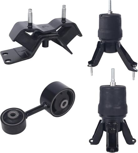 محرك محرك Autoround ومجموعة Trans Mount متوافقة مع Toyota Camry 1997-2001، Solara 2000-2001، L4 2.2L ناقل حركة أوتوماتيكي، استبدال # A6256 A7241 A7219 A7238، مجموعة من 4 in Saudi Arabia