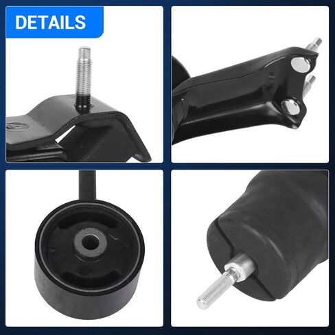 محرك محرك Autoround ومجموعة Trans Mount متوافقة مع Toyota Camry 1997-2001، Solara 2000-2001، L4 2.2L ناقل حركة أوتوماتيكي، استبدال # A6256 A7241 A7219 A7238، مجموعة من 4 in Saudi Arabia