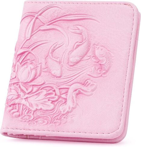 محفظة نسائية صغيرة من MEITRUE، محفظة نحيفة RFID للنساء، حامل بطاقة الائتمان مع نافذة لبطاقة الهوية in Kuwait