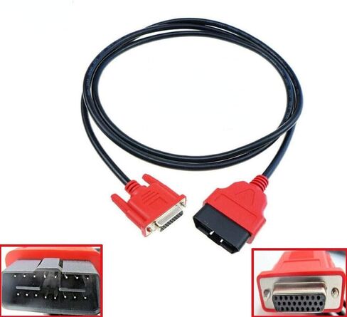 Cable Adaptor Replacement for Snap-on Solus Edge Scan Tool Ultra Scanner Main Test OBD2 Connector Cable Scan Tool EESC318 OBD-II DA-4 EAX0068L00C EAX0068L26A in Saudi Arabia