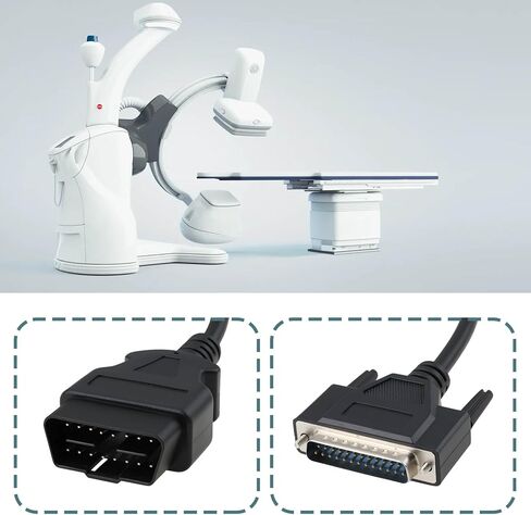 OBD2 Scanner Code Reader Cable 1.5M DB25 Connector Diagnostic Extension Compatible with INNOVA 3100 3110 3120 3130C 3140 3150 3160 in Saudi Arabia