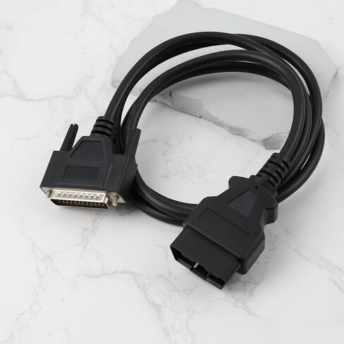 OBD2 Scanner Code Reader Cable 1.5M DB25 Connector Diagnostic Extension Compatible with INNOVA 3100 3110 3120 3130C 3140 3150 3160 in Saudi Arabia