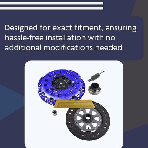 EFT HD Stage 1 Clutch Kit for BMW 128i 325i 328i 525i 528i Z4 N52B30 6-Speed - OEM Replacement for Smooth Engagement - Precise Fit - 350HP & 310 ft/lbs Torque Capacity - Offers 12 Month Brand Warranty in Saudi Arabia