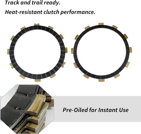 Clutch Kit Heavy Duty Springs & Gasket for Kawasaki KFX450R 08-14 KLX450R 08-09 KX450F 06-18 OEM# 13088-0029 13089-1095 in Saudi Arabia