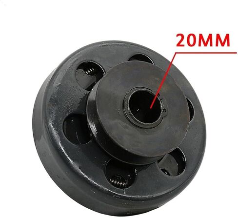 20mm Bore 3/16" Key Way Centrifugal Clutch Belt Drive with Pulley ABS Belt Go Kart Parts for Primarily Mini Bikes in Saudi Arabia