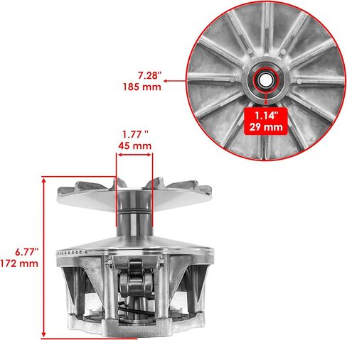كالتريك 1322996 1322920 1322896 1322918 مجموعة قابض المحرك الأساسي متوافقة مع Polaris RZR 800 RZR 4 800 RZR S 800 EFI EPS 2010-2014 in Kuwait