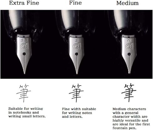 Platinum Fountain Pen Curidas Retractable Fountain Pen Abyss Blue Extra Fine Point Knock Type Fountain Pen PKN-7000#50-EF 5.5 x 0.56 in in Saudi Arabia