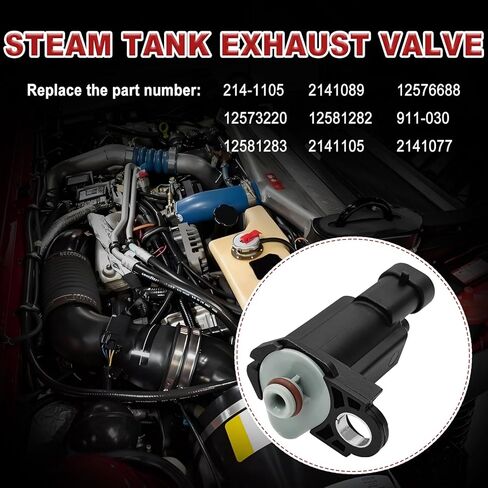 Vapor Canister Purge Valve Solenoid #12581282 214-1105 Compatible with GMC Sierra Yukon Savana Chevy Suburban Tahoe Silverado Equinox Express Avalanche Cadillac STS XLR in Saudi Arabia