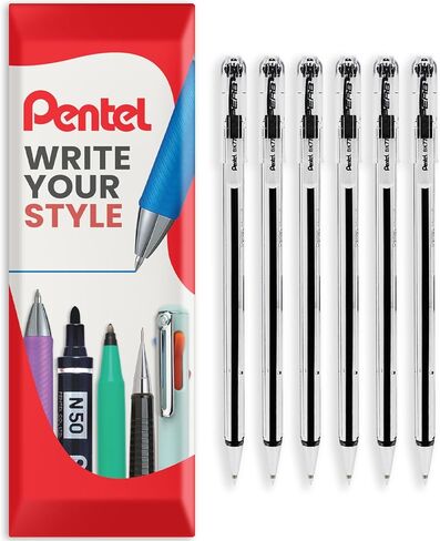 كرة Pentel BK77 رائعة 0 باللون الأسود in Saudi Arabia