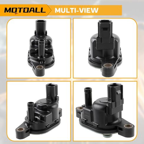 MOTOALL 36162-RNA-A01 EVAP علبة بخار تطهير صمام الملف اللولبي 36162-R1A-A01 مناسب لهوندا سيفيك 2006-2015، لـ HR-V 2016-2018، لـ Acura ILX 2013-2015 أسود in Saudi Arabia