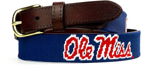 حزام نيدل بوينت مرخص رسميًا من الرابطة الوطنية لرياضة الجامعات (NCAA)، ظهر من الجلد الفاخر in Kuwait