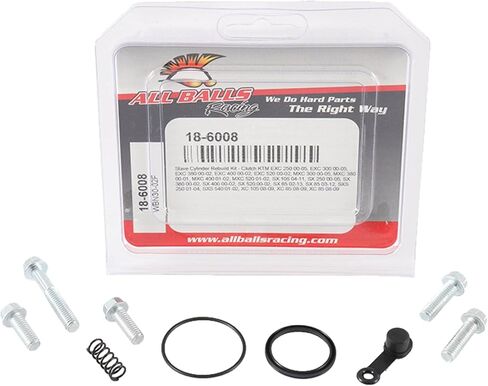 All Balls Racing 18-6008 Clutch Slave Cylinder Kit Compatible With/Replacement For KTM 105 SX 2004-2011, 105 XC 2008-2009, 250 EXC, 250 SX 2000-2005, 250 SXS 2001-2004 in Saudi Arabia