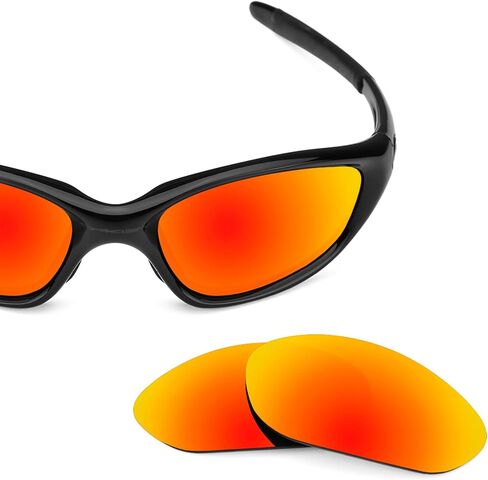 Revant Replacement Lenses for Oakley Twenty XX (2000) Sunglasses - Non-Polarized Mirrored Fire Red in Saudi Arabia