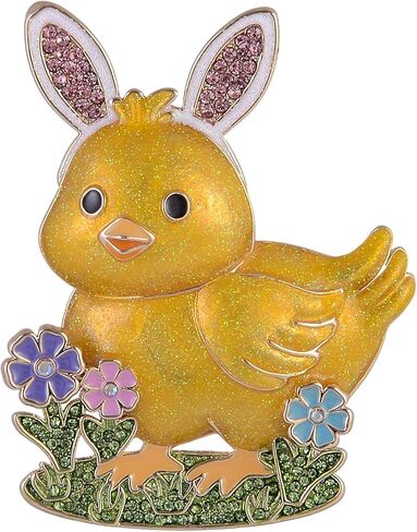 Hallmark Bunny Ear Chick Easter Pin in Saudi Arabia