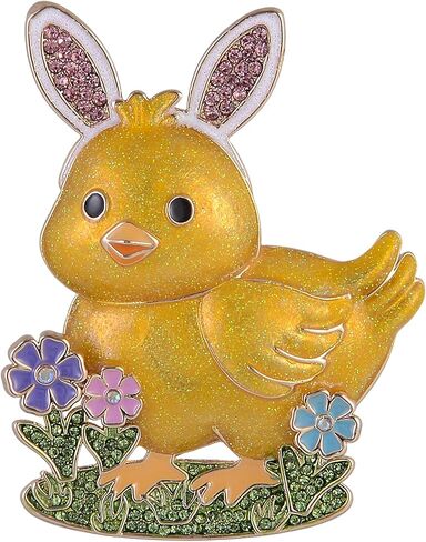Hallmark Bunny Ear Chick Easter Pin in Saudi Arabia