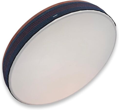 Turkish Bendir Drum – Handcrafted traditional Turkish Frame Drum, Wooden frame with Fiber Skin Head, Tunable Percussion Instrument (17" & 18" Sizes) (18 inch) in Saudi Arabia