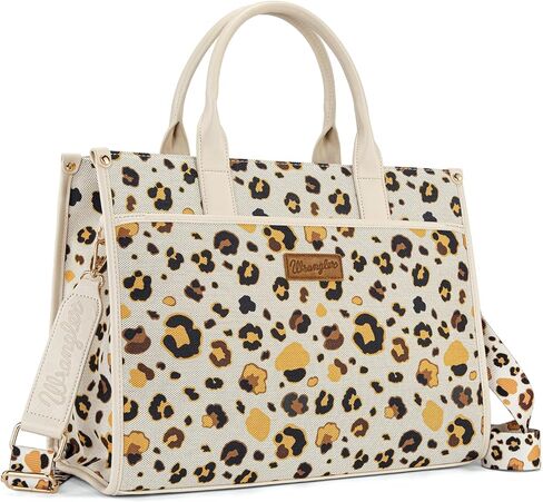Wrangler 15.6 Inch Laptop Bag Large Tote Bag Work Briefcase Handbag and Purses for Women with Detachable Strap in Saudi Arabia
