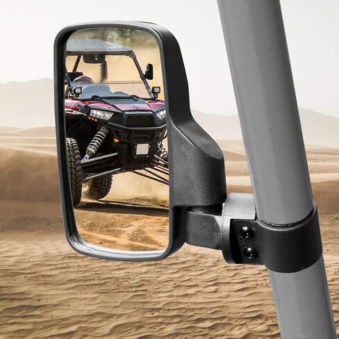 X AUTOHAUX 1.75 "2" المشبك UTV مجموعة مرآة جانبية لمركز الرؤية الخلفية لبولاريس RZR للحارس لياماها لكاواساكي لهوندا ل Can Am in Saudi Arabia