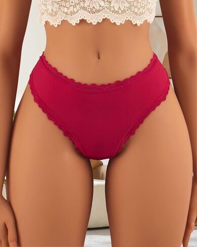 Hipster Panties for Women Thong Underwear Lace Bikini Briefs Panties in Saudi Arabia