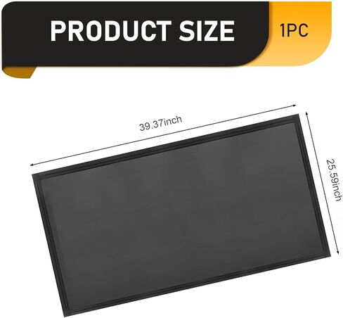 Car Sunroof Sun Shade, 39" x 25.5" Magnetic Screen Moon Roof Breathable Mesh Cover, Quick Install Sunproof Protection Cover, Universal Sun Protection for Moonroof and Side Window for Cars in Saudi Arabia