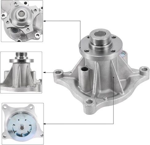 مضخة مياه AW6006 (لـ 6.2L V8 فقط) لفورد F150 2010-2014، F250 F350 Super Duty 2011-2022، F350 XL XLT Lobo 2011-2014، E-350 E-450 Super Duty 2017-2019، 1253360 AC3Z8501A in Saudi Arabia