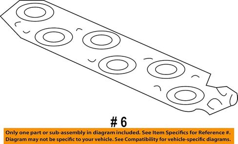 Genuine Honda (17105-RCA-A01) Intake Manifold Gasket in Saudi Arabia