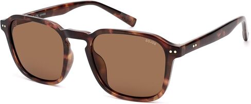 SOJOS Polarized Square Sunglasses for Men Retro Sun Glasses Trendy Shades UV400 Protection TR90 Frame SJ2652B in Saudi Arabia