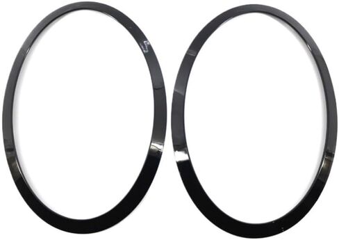 2pcs Car Lamp Ring Cover Case Replacement Car Headlight Frame Cover Housing Decoration Stickers Compatible for Mini Cooper F55 F56 F57(Headlight Frame) in Kuwait