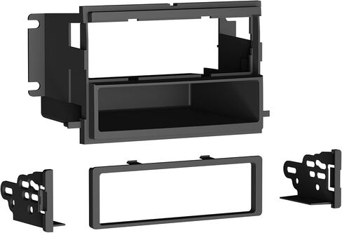 Metra Electronics 99-5808 طقم تركيب DIN فردي لمركبات مختارة من طراز Ford/Mercury 2004-up (أسود)، فضي in Saudi Arabia