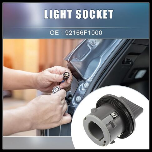 Car Turn Signal Light Bulb Socket Holder 92166F1000 for Kia Sorento 2021-2022 Durable Material in Saudi Arabia