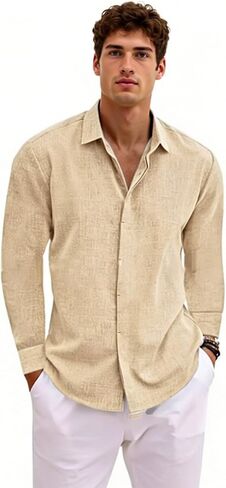 Mens Casual Breathable Lightweight & Comfortable Long Sleeve T-Shirt in Saudi Arabia