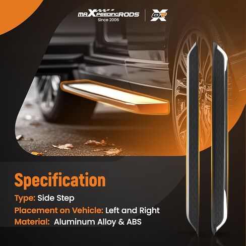 maXpeedingrods Running Boards for Lincoln Aviator 2020-2025, Aluminum Alloy Side Step Nerf Bars in Saudi Arabia