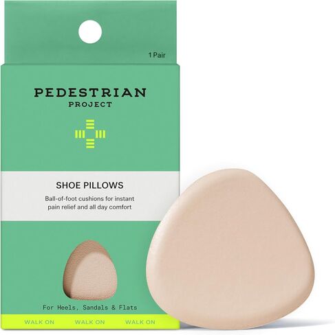 وسائد أحذية Pedestrian Project® - وسائد ممتازة لمقدمة القدم للكعب والأحذية المسطحة، وبطانات مشط القدم للنساء والرجال، وحشوات أحذية جلدية نباتية مع رغوة صديقة للبيئة - راحة طوال اليوم وتخفيف الضغط in Kuwait