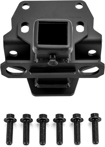 WeiSen 2" Rear Towing Hitch Receivers Class 3 Trailer Hitch Receiver Black Compatible with Toyota 4runner 2003-2024, Fit Lexus GX470 2003-2009 in Saudi Arabia