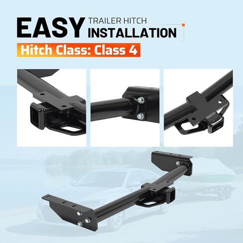 Class 4 Rear Trailer Hitch, 2 Inch Receiver Compatible with 2000-2006 GMC Yukon DEMALI XL 1500 2500,2000-2006 Chevrolet Avalanche 1500 2500 Suburban 1500 25000,2002 Cadillac Escalade in Saudi Arabia
