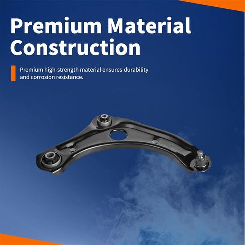 Front Lower Control Arm Kit Compatible with 2012 Nissan Versa Sedan, 2013-2019 Versa, 2014-2019 Versa Note, 2015-2019 Micra | Replace# K621576, K621577 in Saudi Arabia
