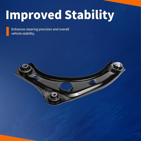 Front Lower Control Arm Kit Compatible with 2012 Nissan Versa Sedan, 2013-2019 Versa, 2014-2019 Versa Note, 2015-2019 Micra | Replace# K621576, K621577 in Saudi Arabia