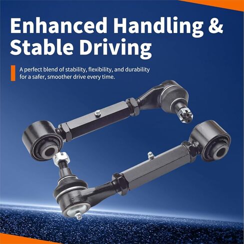 Rear Upper Control Arm Kit Compatible with 2005-2010 Honda Odyssey & 2011-2017 Honda Odyssey (EX, EX-L, LX, Touring; Excludes Touring Elite & SE) | Replace# 52390SHJA01, RK100121 in Saudi Arabia