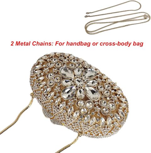 HUANG ZHUANG Luxury Crystal Clutch Women Sparkly Rhinestone Evening Bag for Party Wedding in Saudi Arabia