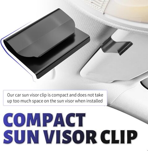 Wood Car Freshener Sun Visor Clip,Metal Wood Air Freshener Car Visor Clip with High Clamping Force,Woods Cars Air Fresheners Visors Clips Compatible with Drift Cars Airs Fresheners in Saudi Arabia