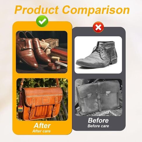 قطعتان من فرشاة مرهم الأثاث، شعيرات ناعمة ومقبض مريح، فرشاة تنظيف الجلد والخشب، أداة وضع كريم الشمع للديكورات الداخلية للسيارة وصيانة تنظيف المنزل in Kuwait