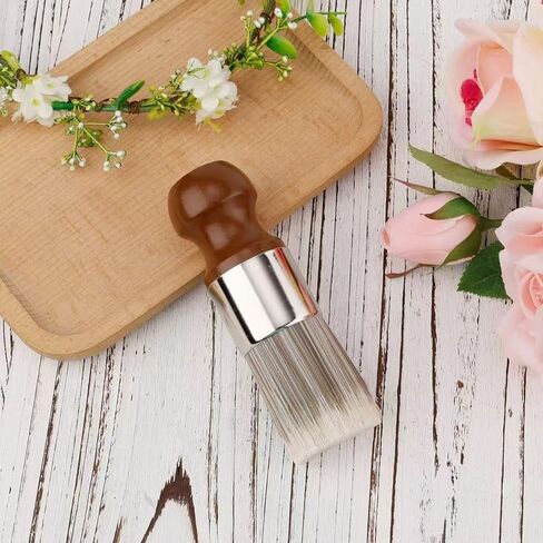 قطعتان من فرشاة مرهم الأثاث، شعيرات ناعمة ومقبض مريح، فرشاة تنظيف الجلد والخشب، أداة وضع كريم الشمع للديكورات الداخلية للسيارة وصيانة تنظيف المنزل in Kuwait