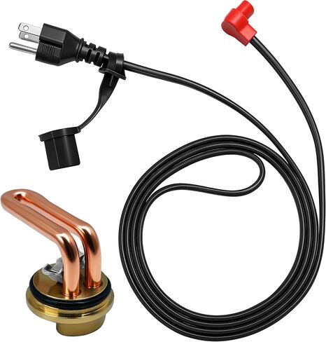 3500069 Engine Block Immersion Heater 120 Volts 1000 Watts 27mm Thread Compatible with Mercury, Lincoln, International/NavistarFord, John Deere in Saudi Arabia