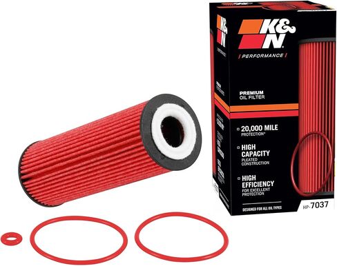 K&N Premium Oil Filter: Protects your Engine: Compatible with Select FORD/LINCOLN Vehicle Models (See Product Description for Full List of Compatible Vehicles), HP-7037 in Saudi Arabia