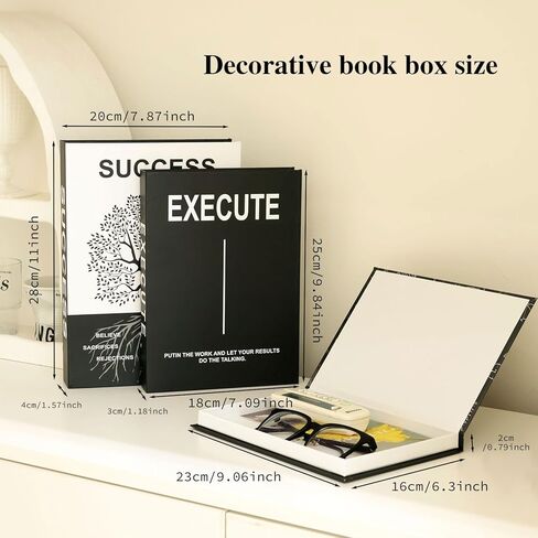 مجموعة من 3 صناديق تزيين، كتب تزيين طاولة القهوة، كتب وهمية لمصممي الأزياء الحديثة لديكور المنزل الجمالي، صندوق تخزين صناعي لتزيين رف الكتب، كتاب صناعي للديكور in Kuwait