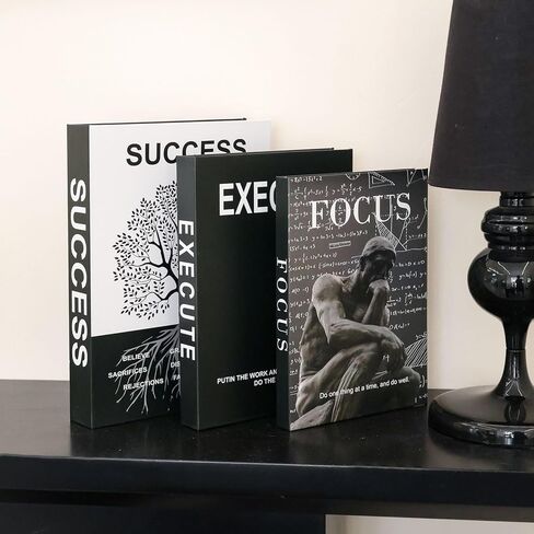 مجموعة من 3 صناديق تزيين، كتب تزيين طاولة القهوة، كتب وهمية لمصممي الأزياء الحديثة لديكور المنزل الجمالي، صندوق تخزين صناعي لتزيين رف الكتب، كتاب صناعي للديكور in Kuwait