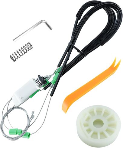 Window Regulator Repair Kit Fits for Chevrolet Corvette C6 2005-2013 Front Driver Left Side Window in Saudi Arabia